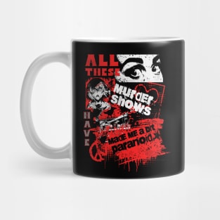 Funny True Crime Art Mug